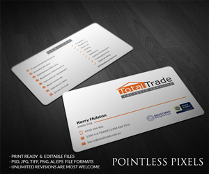Visitenkarten-Design von Pointless Pixels India für dieses Projekt | Design #5291586
