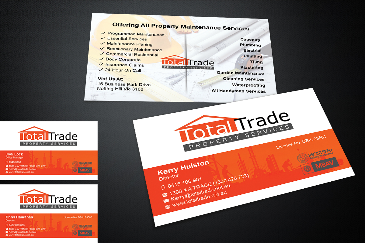 Business Card Design by Stylez Designz for this project | Design #5347176