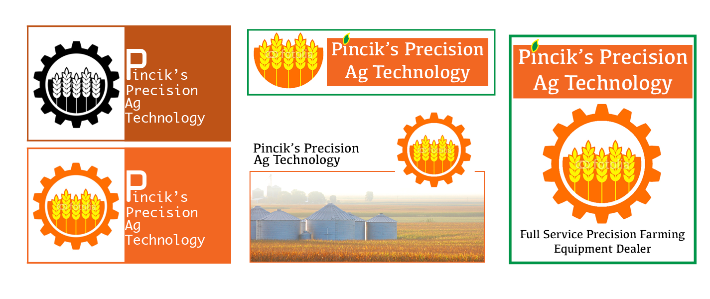 Logo-Design von jfscherer für Pincik''s Precision Ag Technology | Design #5440677