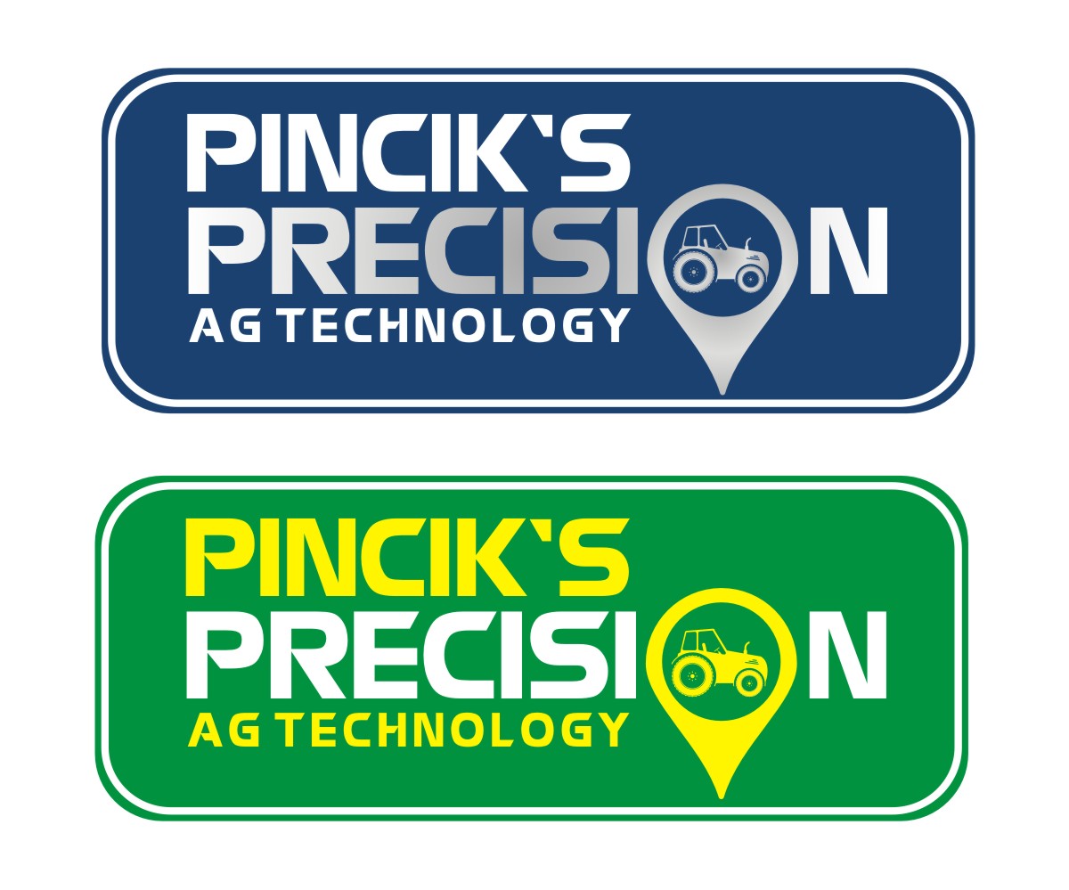 Logo Design by 4AD for Pincik''s Precision Ag Technology | Design #5423784