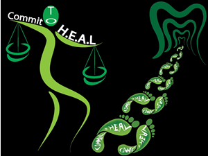 Logo Design by Ajnavi  for Commit to H.E.A.L. | Design #1473289