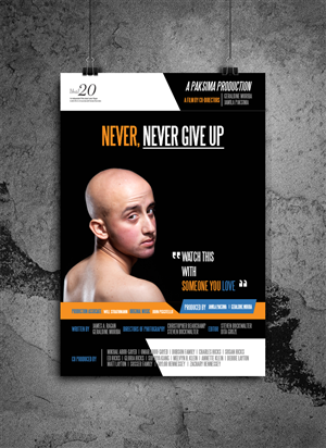 Movie Poster Design for the Independent documentary, UNTIL 20 | Diseño de Póster por Intro Base