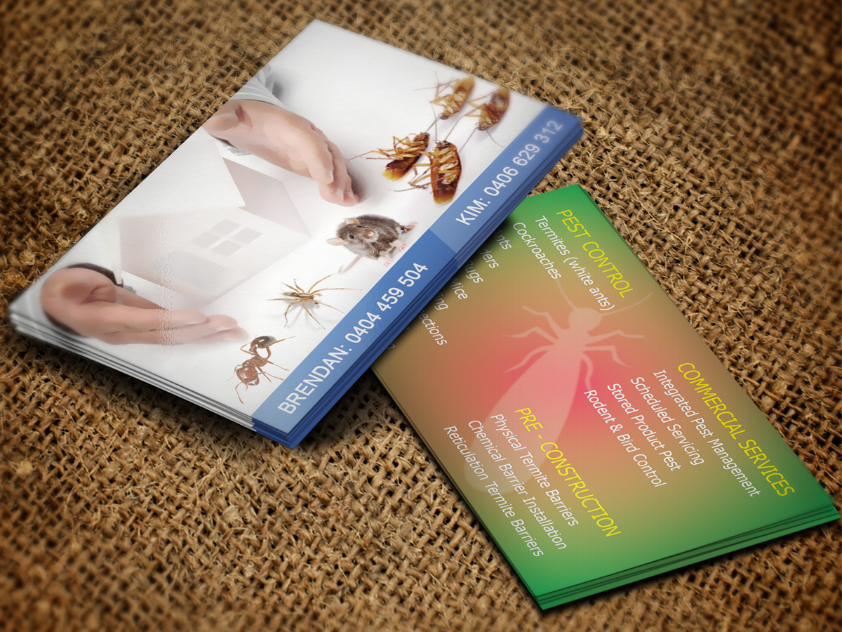 Visitenkarten-Design von Sandaruwan für Auss Pest Management | Design #5277388