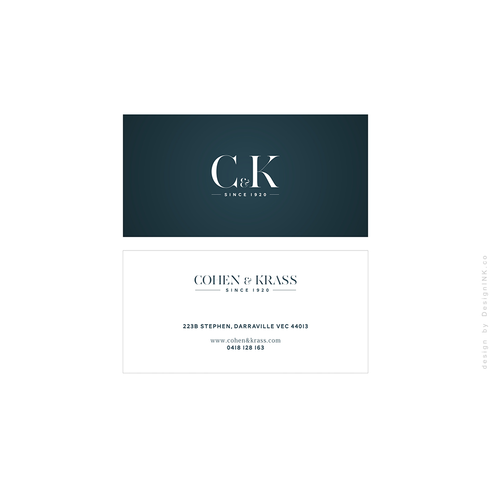 Logo Design by AU9USTO for Cohen & Krass | Design #5396459