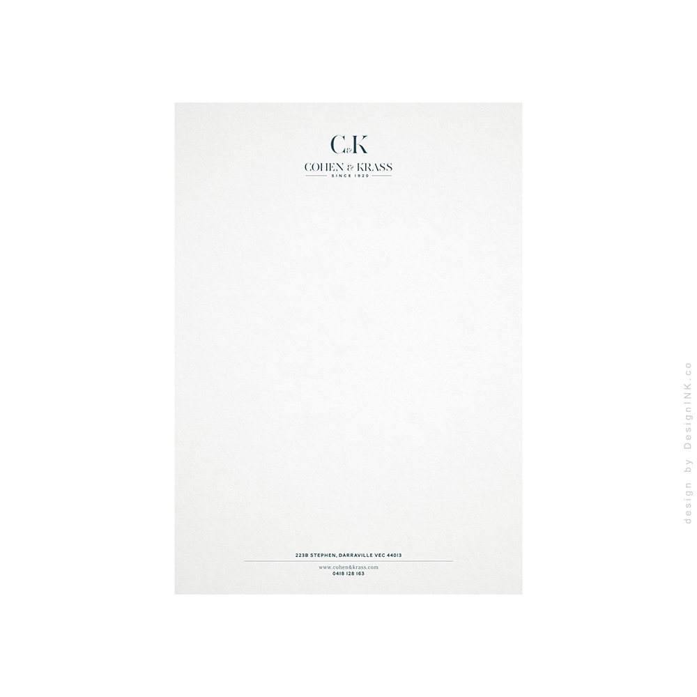 Diseño de Logo por AU9USTO para Cohen & Krass | Diseño #5396460