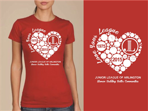 Vintage one color logo for non-profit t shirt | T-Shirt-Design von igno
