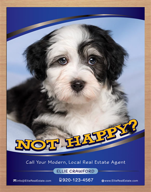 NOT HAPPY FLYER | Design de Flyer par Sbss