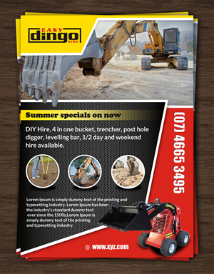 Flyer-Design von ESolz Technologies für dieses Projekt | Design #5304104