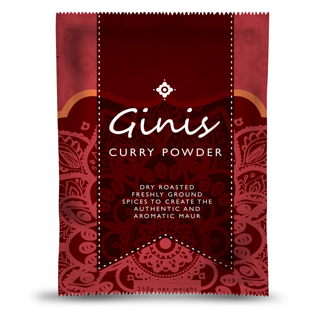 Verpackungs-Design von bionicgraphics für Gini Curry Powder | Design #5309229