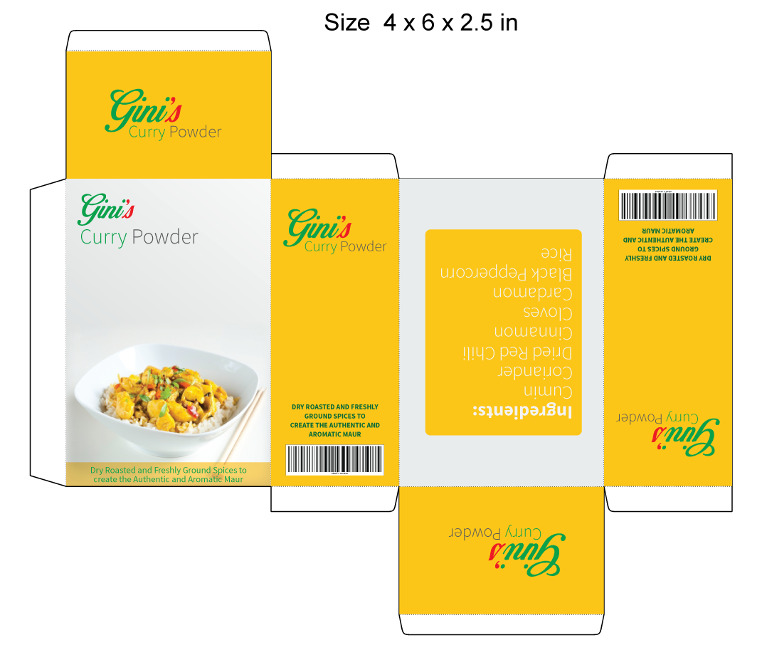 Packaging Design by mohdz AA for Gini Curry Powder | Design #5321342