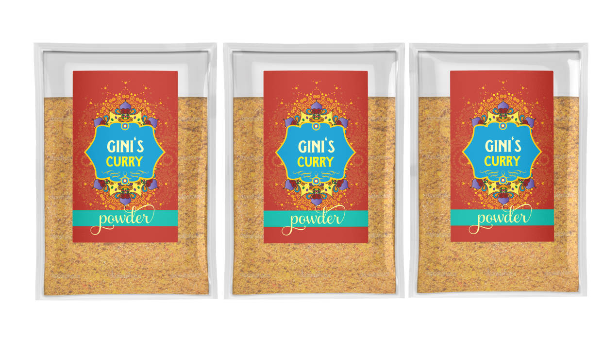 Packaging Design by vidimentoart for Gini Curry Powder | Design #5335853