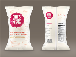 Packaging Design by christarad for Gini Curry Powder | Design #5352624
