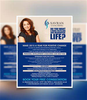 33 simple flyer designs flyer design project for a business in life coaching flyer