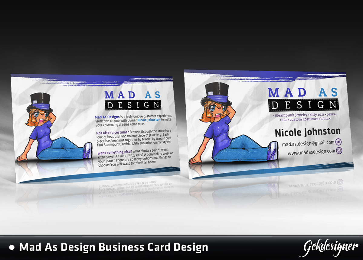 Business Card Design by gekgrfx for this project | Design #1534828