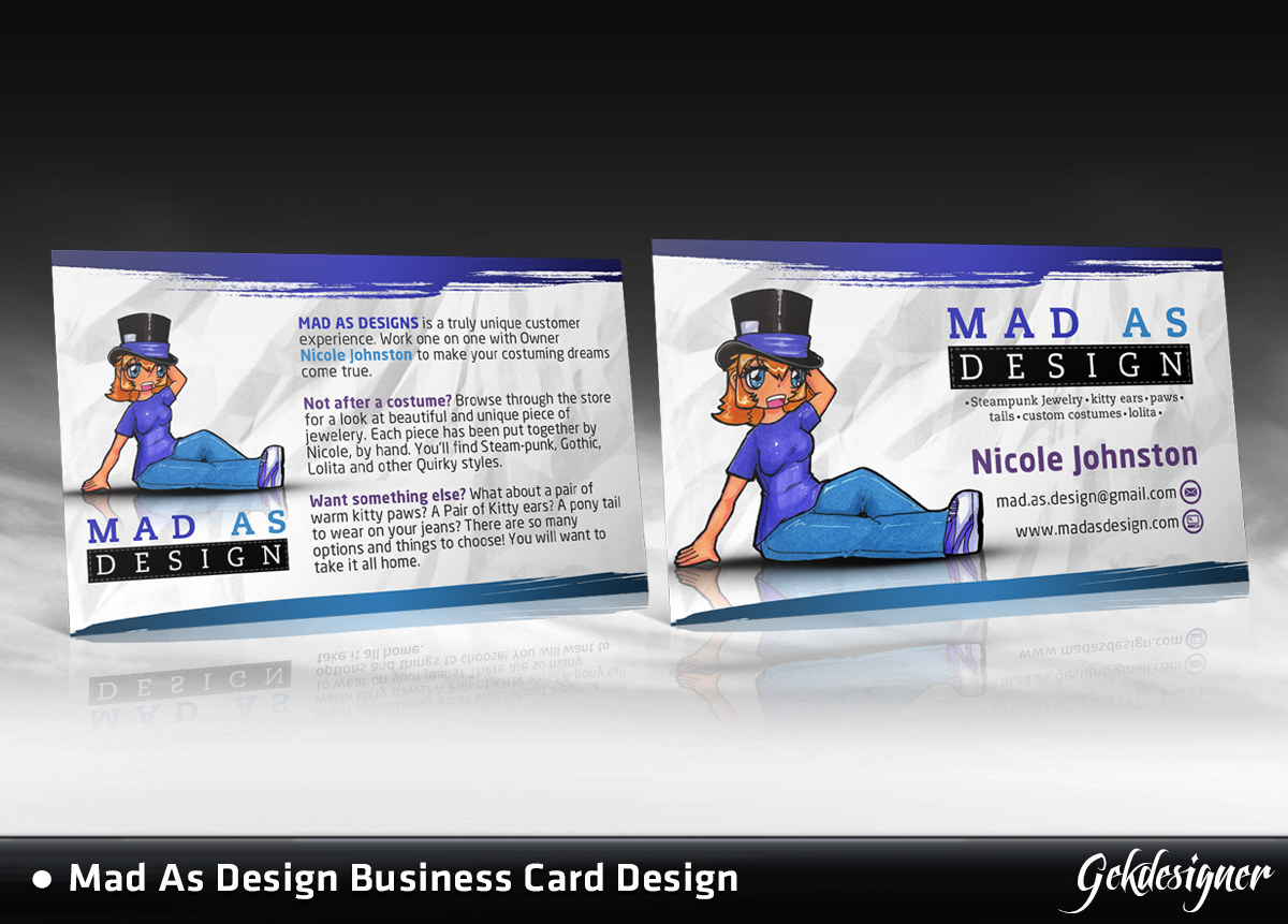 Design de Carte de Visite par gekgrfx pour ce projet | Design : #1535103