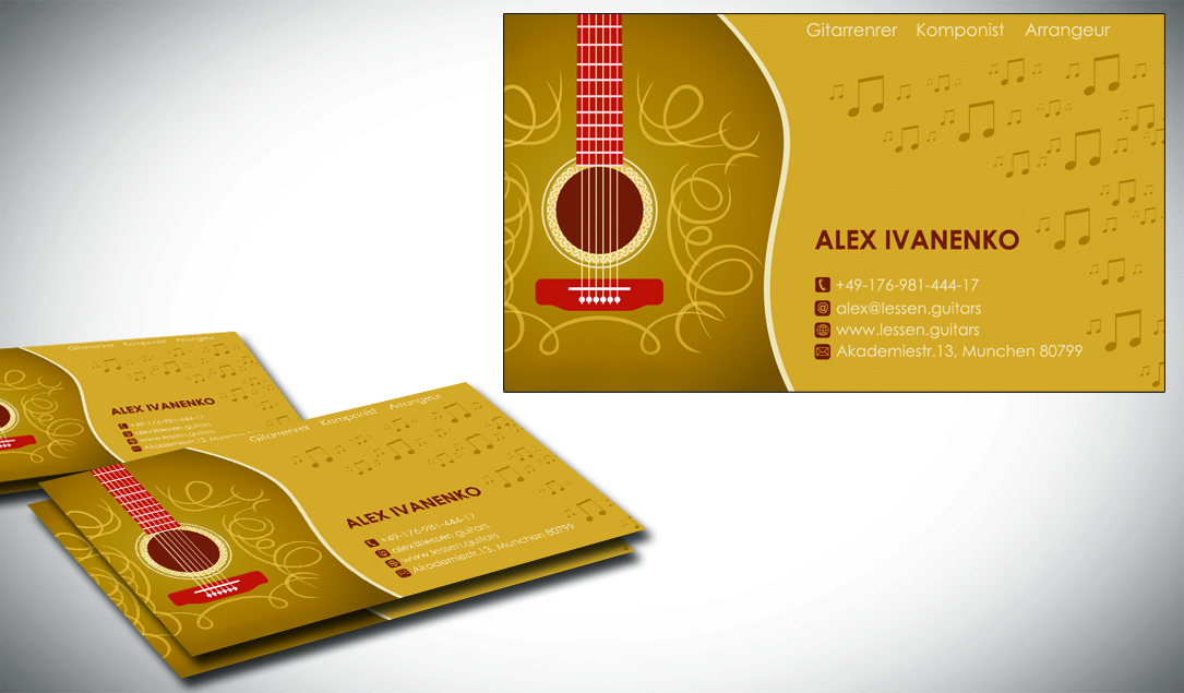 Business Card Design by Moustache-Graphics for this project | Design #5334988