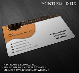 Business Card Design by Pointless Pixels India for this project | Design #5282863