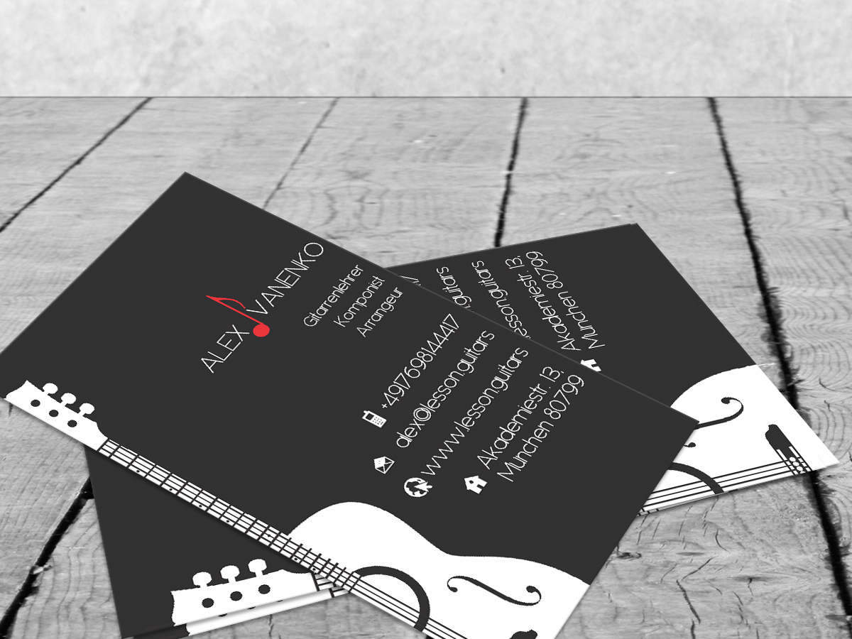 Visitenkarten-Design von Akashlina  für dieses Projekt | Design #5315205