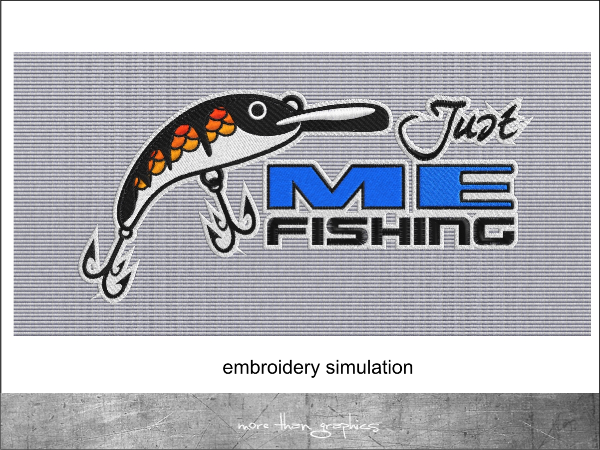 Logo Design by vladst2004 for Just ME Fishing | Design #5354068