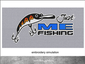 Logo Design by vladst2004 for Just ME Fishing | Design: #5354068