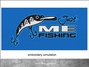 Logo Design by vladst2004 for Just ME Fishing | Design: #5354069