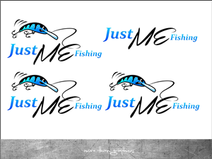 Logo Design by vladst2004 for Just ME Fishing | Design: #5424376