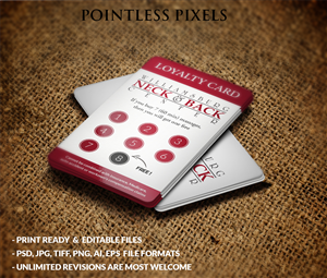 Card Design by Pointless Pixels India for Williamsburg Neck and Back Center | Design: #5285250