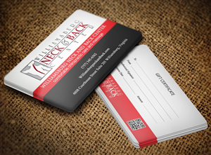 Card Design by Lanka Ama for Williamsburg Neck and Back Center | Design: #5285744