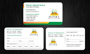 Visitenkarten-Design von Sbss für dieses Projekt | Design: #1476139