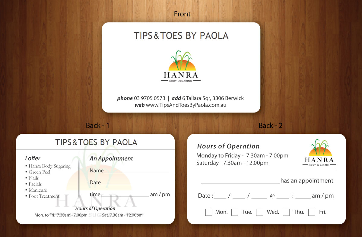 Visitenkarten-Design von Sbss für dieses Projekt | Design #1477773