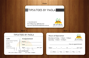 Visitenkarten-Design von Sbss für dieses Projekt | Design: #1477783