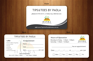 Visitenkarten-Design von Sbss für dieses Projekt | Design: #1477791