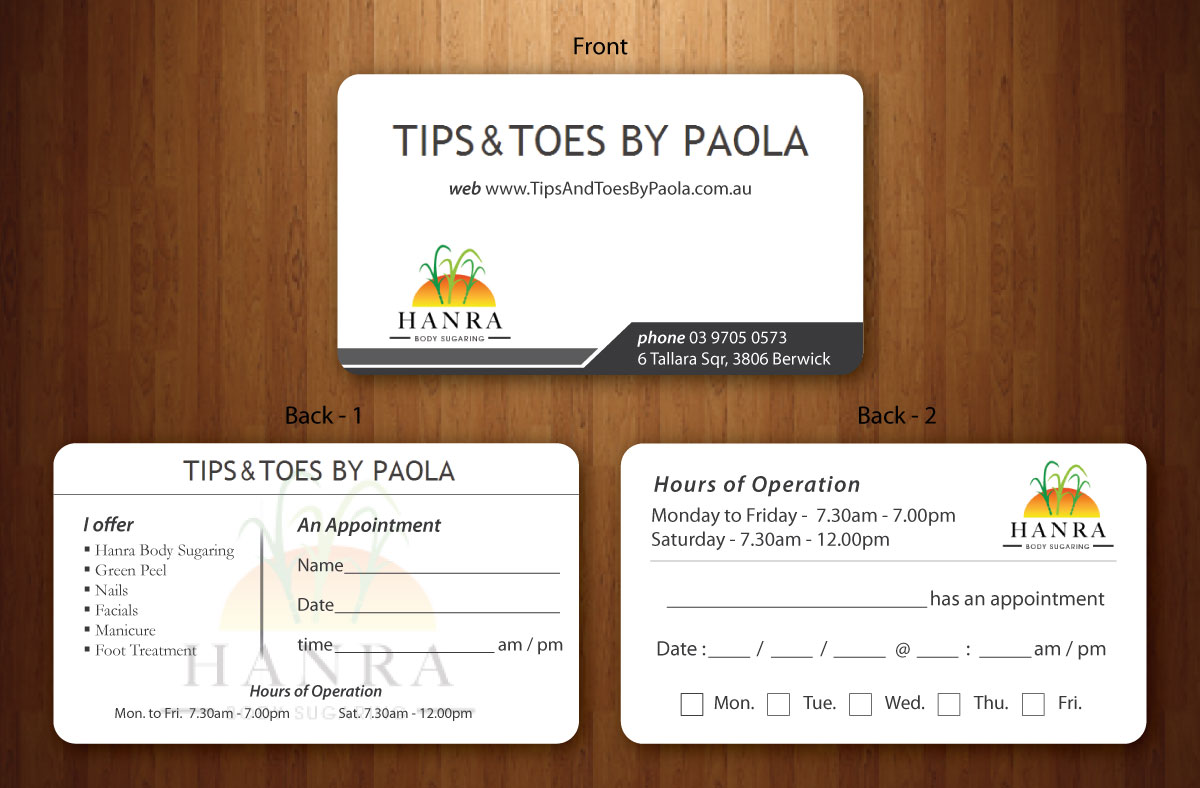 Visitenkarten-Design von Sbss für dieses Projekt | Design #1477794