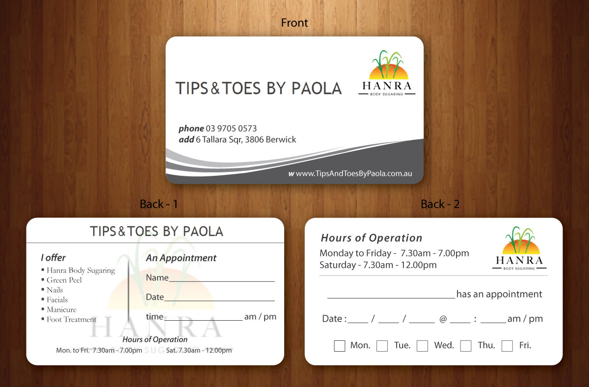 Business Card Design by Sbss for this project | Design #1477803