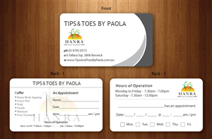 Visitenkarten-Design von Sbss für dieses Projekt | Design: #1477809