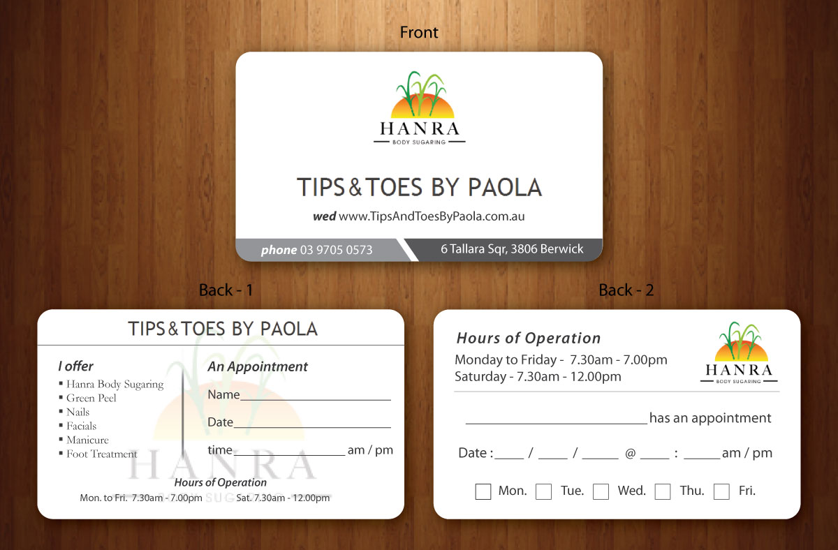 Business Card Design by Sbss for this project | Design #1477814