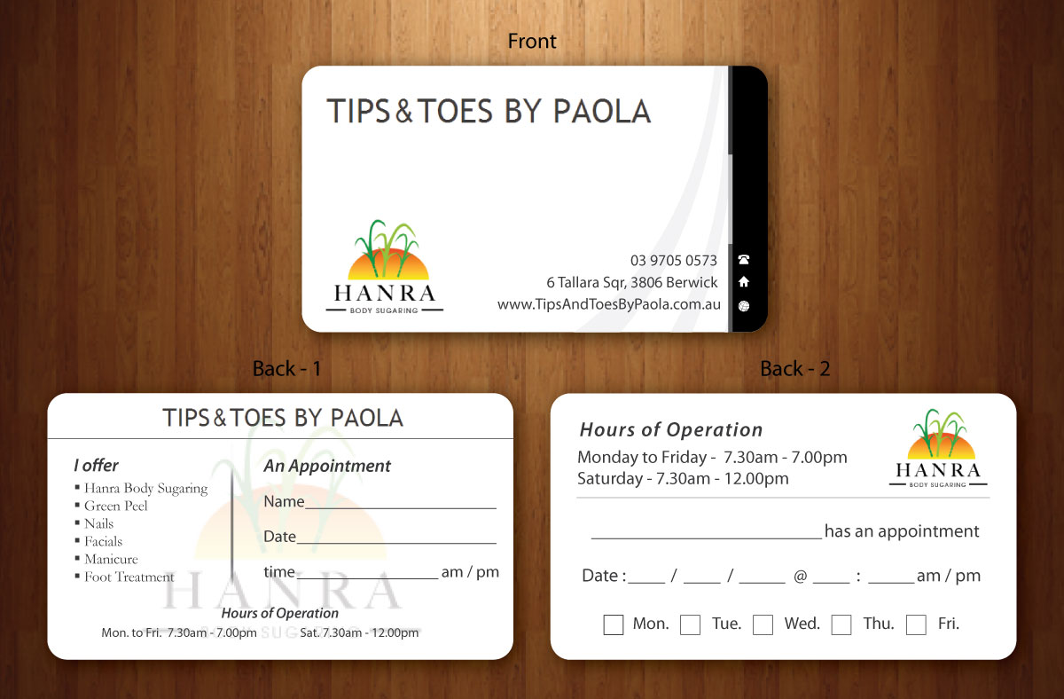 Visitenkarten-Design von Sbss für dieses Projekt | Design #1477832