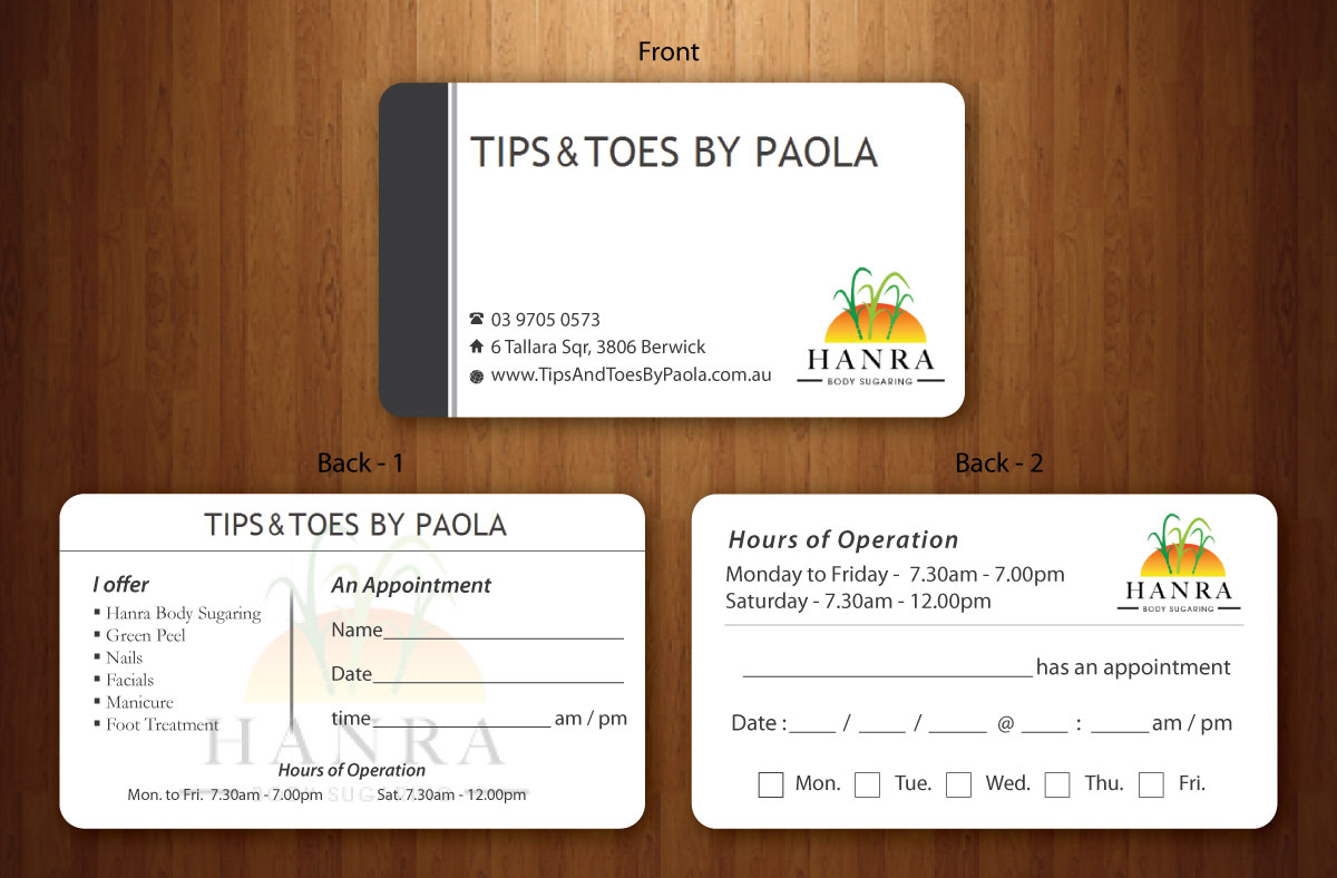 Business Card Design by Sbss for this project | Design #1477834