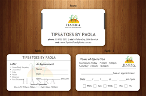 Visitenkarten-Design von Sbss für dieses Projekt | Design: #1477835