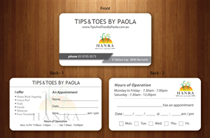 Visitenkarten-Design von Sbss für dieses Projekt | Design: #1478036