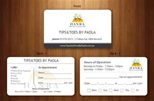 Visitenkarten-Design von Sbss für dieses Projekt | Design: #1478040