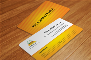 Business Card Design by Sarah Mathews