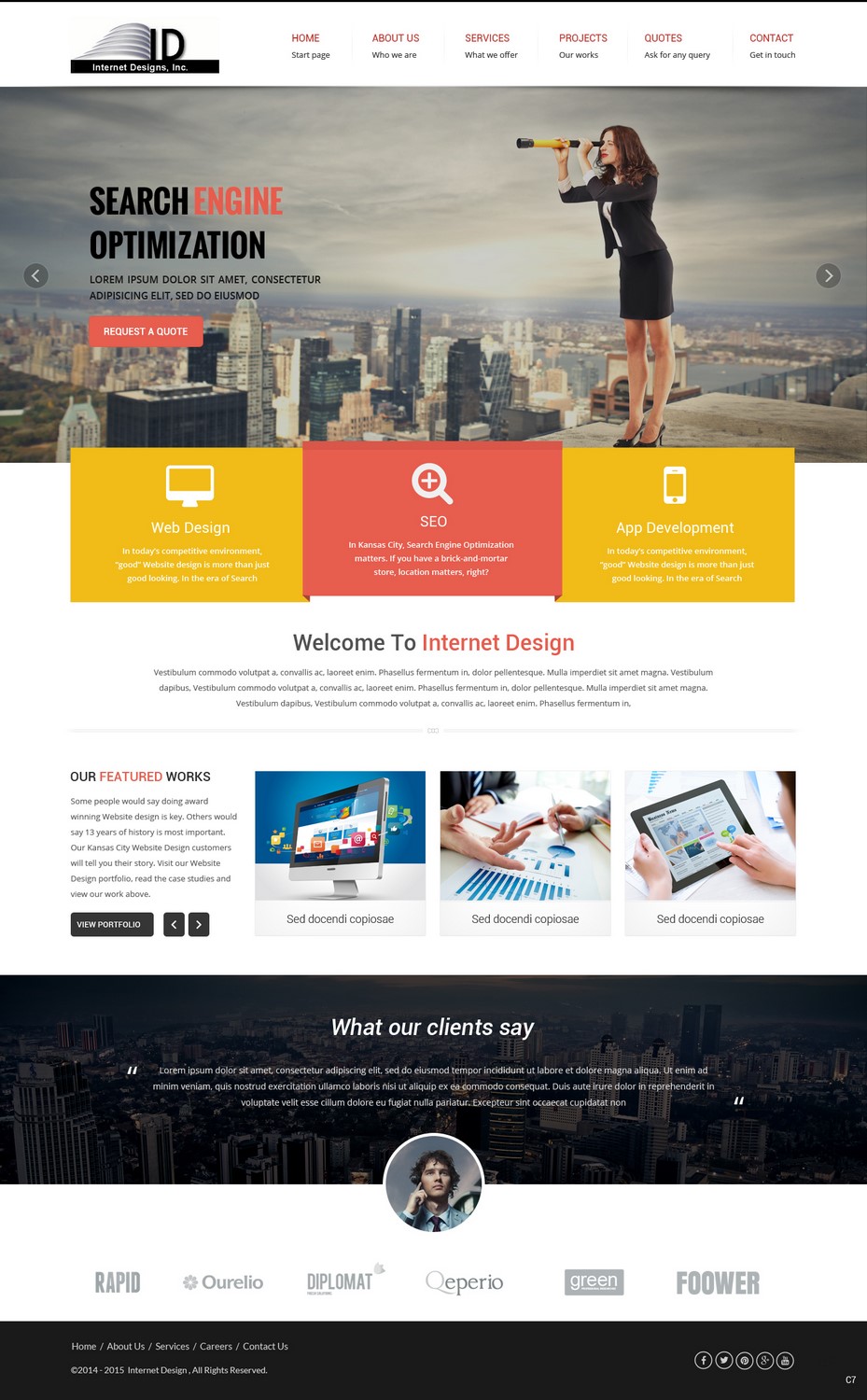 Wordpress Design by pb for Internet Designs | Design #5294351