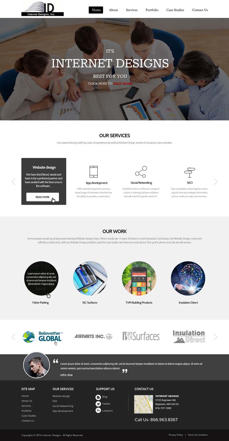 WordPress-Design von OM für Internet Designs | Design #5335274