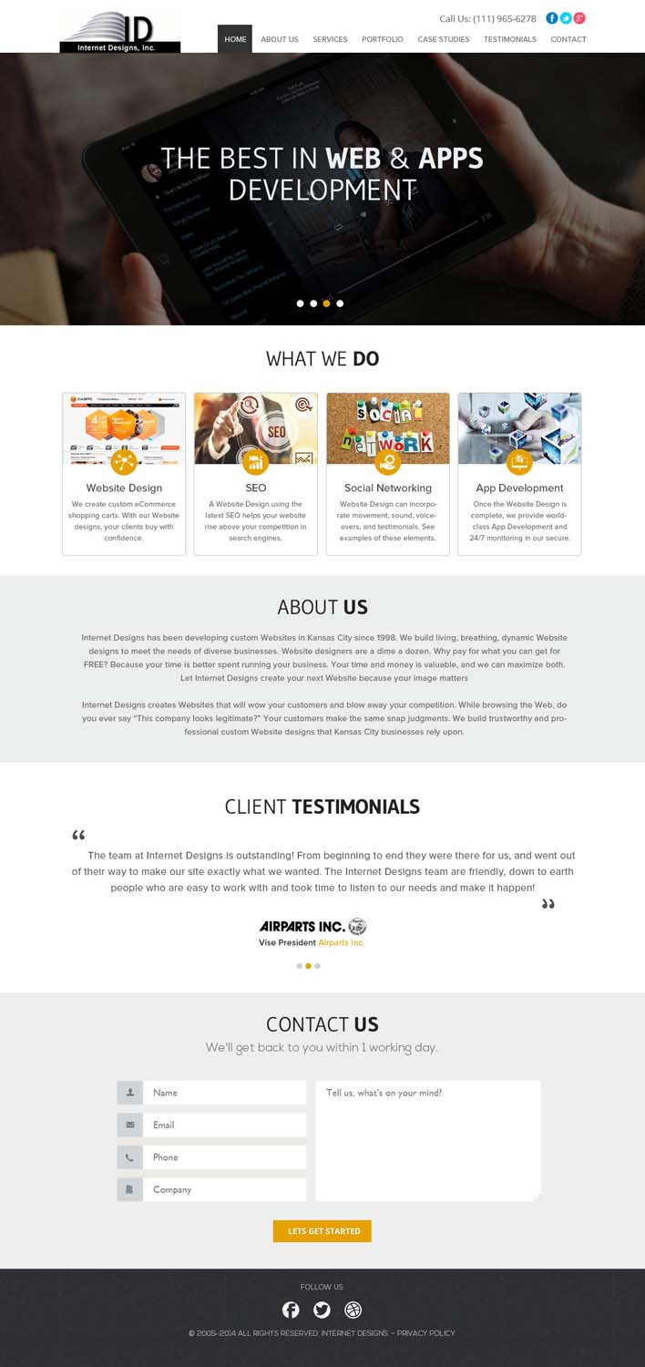 Design Wordpress par OM pour Internet Designs | Design #5335289