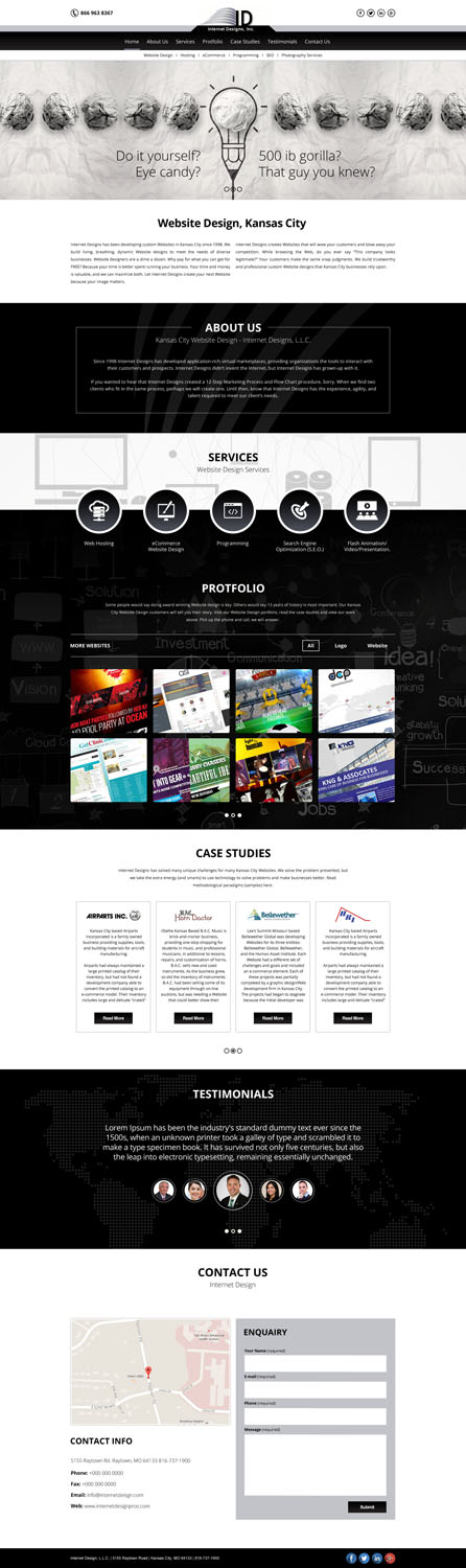 Diseño Wordpress por Impressive Sol para Internet Designs | Diseño #5301410