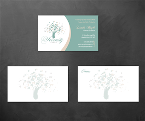 Business Card Design by Sarah Haroon for Serenity Soaps | Design: #5286388