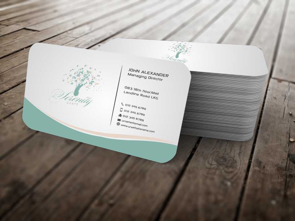 Business Card Design by szabist for Serenity Soaps | Design #5358955