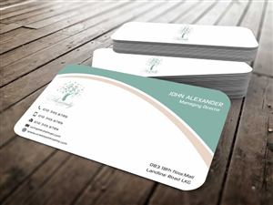 Business Card Design by szabist for Serenity Soaps | Design: #5358959
