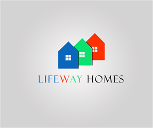 Logo Design by Stream Graphics for Lifeway Homes.net | Design #5391509